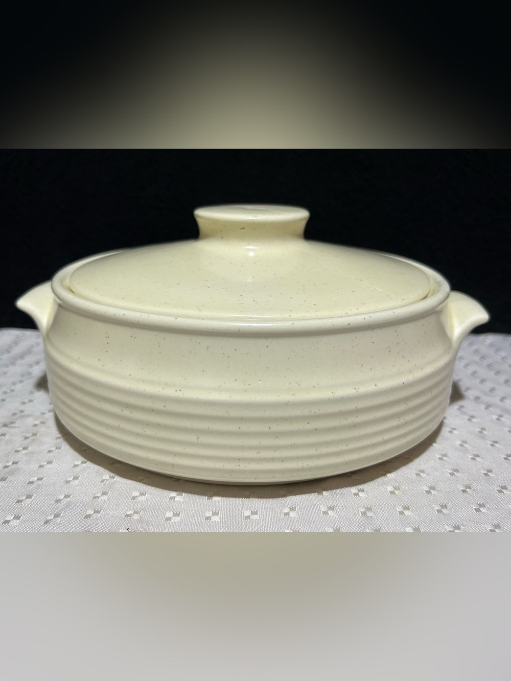 Vintage Hearthside Homer Laughlin Covered Casserole Dish with Lid Made In USA 9"